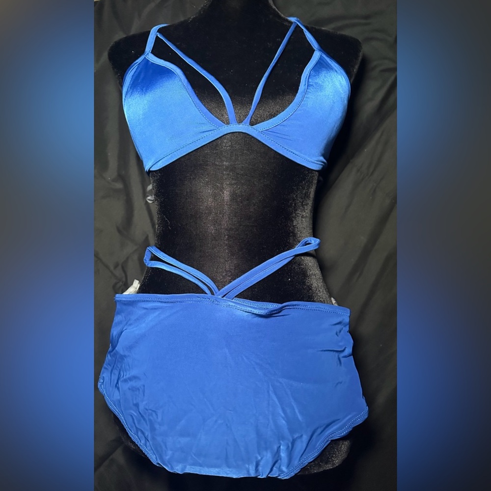 Blue bathing suit